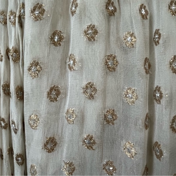 Free People Gold And Cream Maxi Dress - Picture 5 of 15